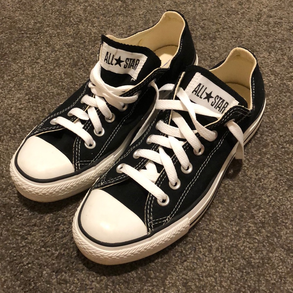 Never Worn Black Converse